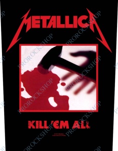 nášivka na záda Metallica - Kill'Em All