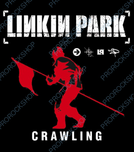 nášivka na záda, zádovka Linkin Park - Crawling