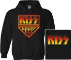 mikina s kapucí a zipem Kiss - Army