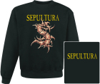 mikina bez kapuce Sepultura - logo II
