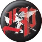 placka, odznak Linkin Park - LP red