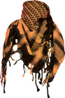 šátek palestina - arafat - Oranžový
