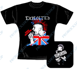 dámské triko The Exploited - Punk Invasion