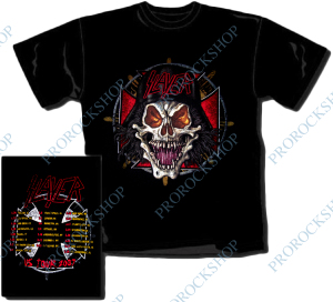 triko tričko Slayer - Tour 2007
