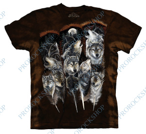 triko smečka vlků - Wolf Feather