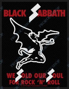 nášivka Black Sabbath - Sold Our Souls