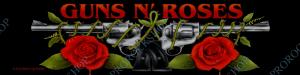 nášivka, nápis Guns n Roses - Logo