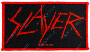 nášivka Slayer Scratched Logo