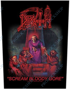 nášivka na záda, zádovka Death - Scream Bloody Gore