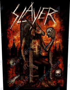 nášivka na záda, zádovka Slayer - Devil On Throne