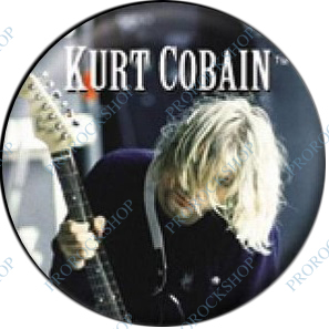 placka, button Kurt Cobain III