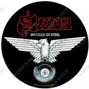 nášivka na záda, zádovka Saxon - Wheels of Steel