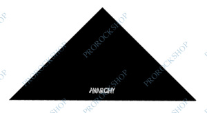 trojcípý šátek Anarchy - nápis