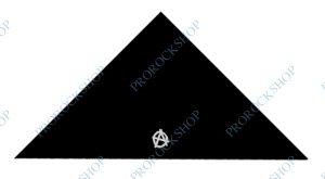 velký trojcípý šátek Anarchy - logo