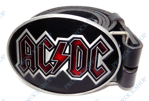 přezka na opasek AC/DC - Oval Logo