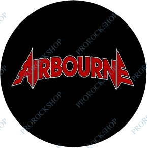 placka, button Airbourne - Logo