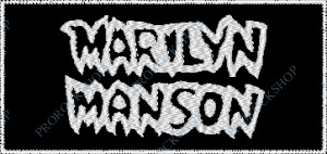 nášivka Marilyn Manson - logo III
