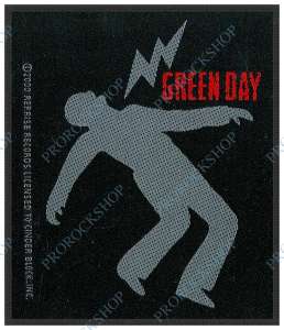 nášivka Green Day - Lightning Bolt