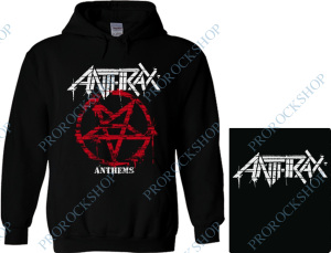 mikina s kapucí Anthrax - Anthems