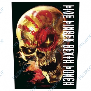 nášivka na záda Five Finger Death Punch Backpatch - And justice for none