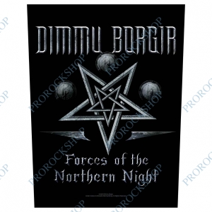 nášivka na záda Dimmu Borgir - Forces of the northern night