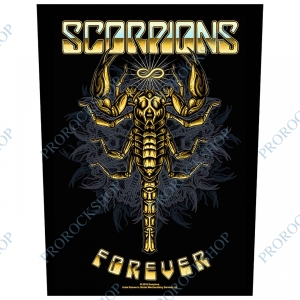 nášivka na záda, zádovka Scorpions - Forever