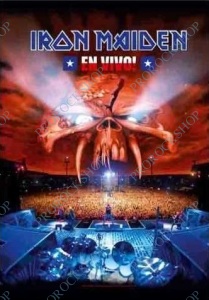 plakát, vlajka Iron Maiden - En Vivo!