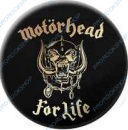 placka, button Motörhead - For Life