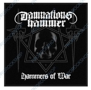nášivka Damnation s Hammer - Hammer Of War