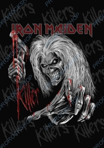 plakát, vlajka Iron Maiden Killer