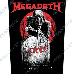 nášivka na záda Megadeth - Tombstone