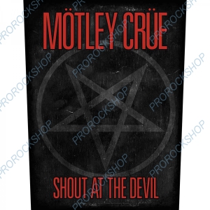 nášivka na záda Mötley Crüe - Shout At The Devil