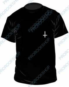 triko s výšivkou Obrácený kříž