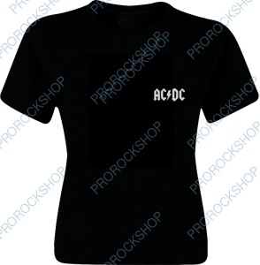 dámské triko s výšivkou AC/DC