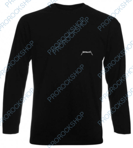 triko s dlouhým rukávem a výšivkou Metallica