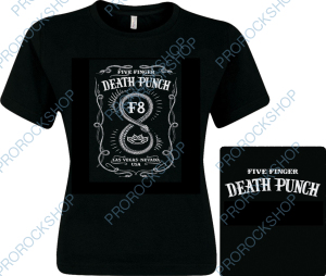 dámské triko s výšivkou Five Finger Death Punch - F8