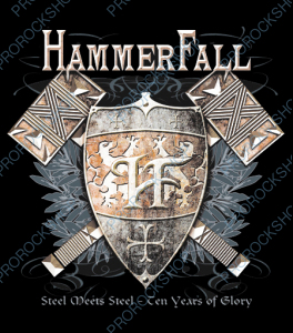 nášivka na záda, zádovka Hammerfall - Steel Meets Steel