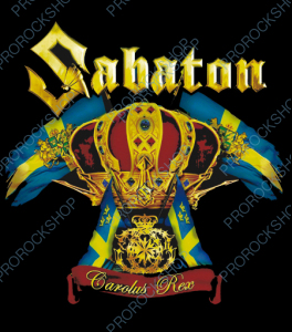 nášivka na záda, zádovka Sabaton - Carolus Rex