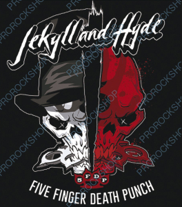 nášivka na záda, zádovka Five Finger Death Punch - Jekyl And Hyde