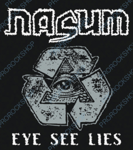 nášivka na záda, zádovka Nasum - Eye See Lies