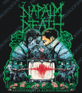 nášivka na záda, zádovka Napalm Death - Resentment is Always Seismic