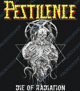 nášivka na záda, zádovka Pestilence - Die Of Radiation