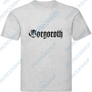 šedivé pánské triko Gorgoroth