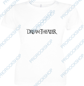bílé dámské triko Dream Theater