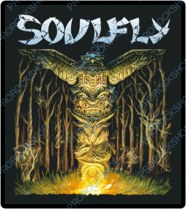 nášivka na záda, zádovka Soulfly - Totem