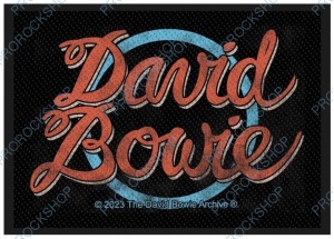 nášivka David Bowie - Logo
