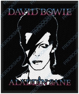 nášivka David Bowie - Aladdin Sane