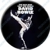 placka, odznak David Bowie