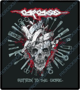 nášivka na záda, zádovka Carcass - Rotten To The Gore
