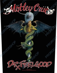 nášivka na záda Mötley Crüe - Dr. Feelgood